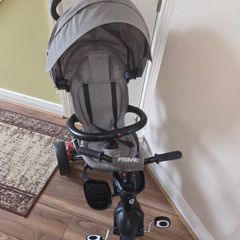 : Q Play Prime 6-in-1 Trike - Grey (Excellent Condition)