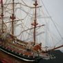 ROYAL SOVEREIGN 1637 Famous British Ships -Seas Model Ship L-18" H-17" Image 9