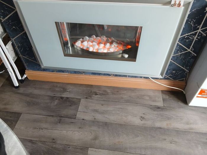 wall mounted fire