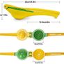 2-in-1 Manual Press Squeezer for Lemon, Orange, Citrus Image 2
