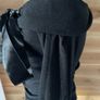 womens top James Lakeland black off shoulder size 10 Image 9