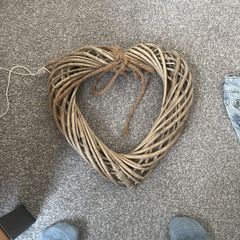 Willow heart wreath