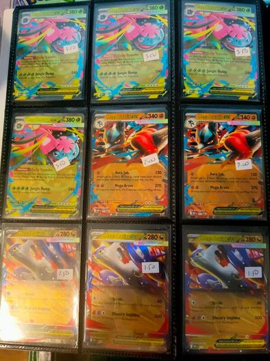 Phantasmal Flames full art . Ex's and promos