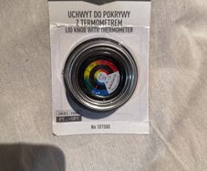 pot lid knob with thermometer