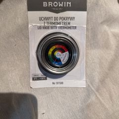 pot lid knob with thermometer