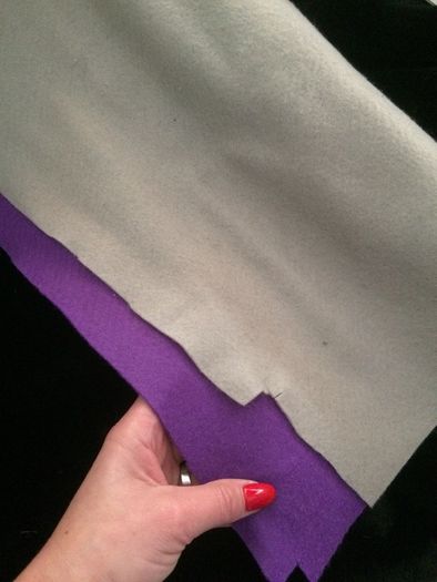 craft paper and fabric