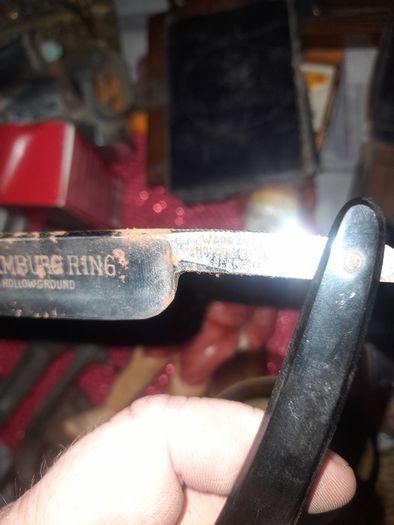 Rare 3 Antique Barber Cut Throat Razors in Case with 3 Razors, Postage Available on all my Items or Collection