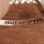 pandora sterling  silver hearts ring for sale Image 5