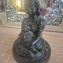 Vintage Jeanne Rynhart Signed Bronze Sculpture "Lullaby" - Irish Art Image 4