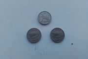 3.Irish Three Pence Coins.