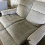 Grey 2 seater recliner set Image 7
