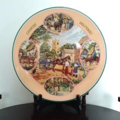 Royal Doulton Plate The Village Butcher Stephen Cummins, Country Deliveries Collection, Bone China Collectible, Wall Decor, Limited Edition