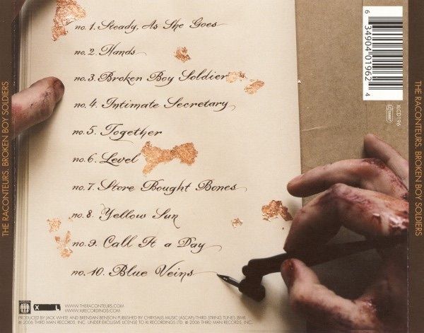 The Raconteurs  CD  -  Broken Boy Soldiers