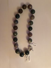 Agate & Pearls necklace