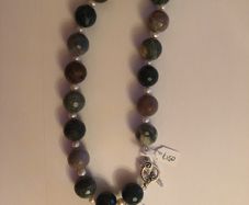 Agate & Pearls necklace