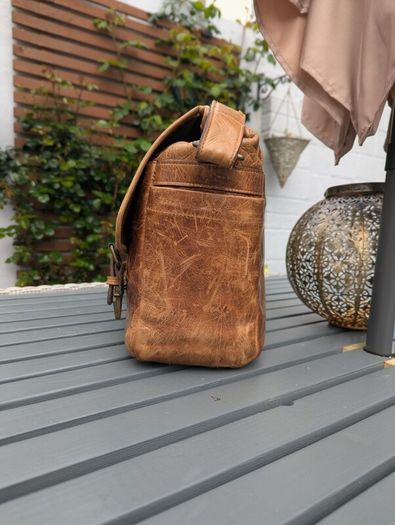 ONA Brixton Leather Camera & Laptop Messenger Bag