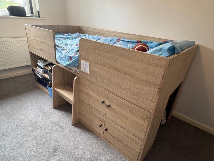 Childs Bed (up to age 14) with storage - Dublin