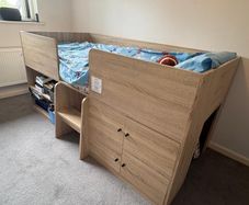 Childs Bed (up to age 14) with storage - Dublin