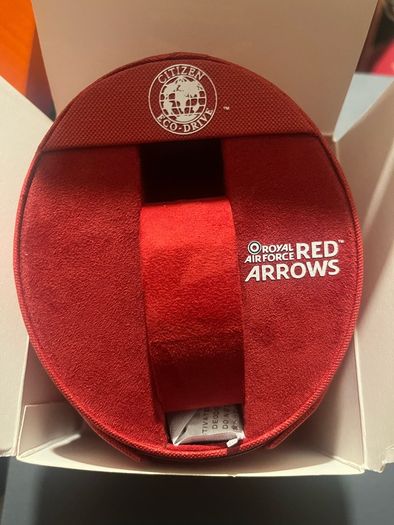 Citizen watch red arrows empty box brand new