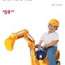 Micro Excavator Ride On Digger (Excellent Condition) Image 2