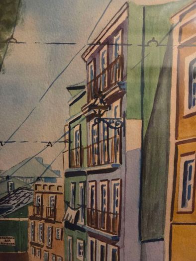 Casimiro Motta signed Watercolour