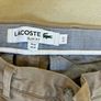 Lacoste beige trousers 34" waist,  36" leg Image 3