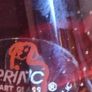 Very Decorative Glass Paperweight Amber Bird Princ Art Glass Made In Czech Republic.  In Box As New. Image 6