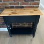 Console table - Hall table refurbished solid pine Image 6