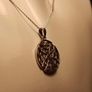 Sterling Silver Solid Celtic Pendant and Chain Image 4