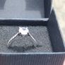 Zircon Sterling Silver engagement ring Image 8