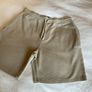 Mens Waffle Shorts from BOSS Stoneway Beige M Image 5