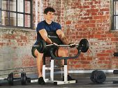 Arm Curl Preacher Bench Adjustable
