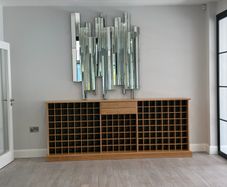 Oak Wine Rack