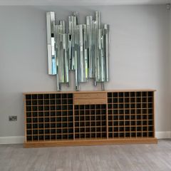 Oak Wine Rack
