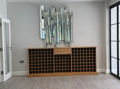 Oak Wine Rack