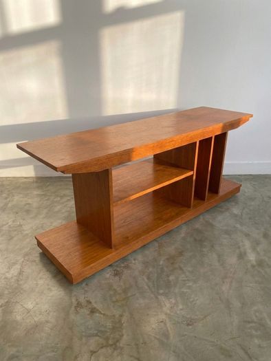 Vintage Mid Century Teak Media Unit / Vinyl Record Cabinet / TV Stand