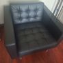 Pair of Leather Armchairs Image 6