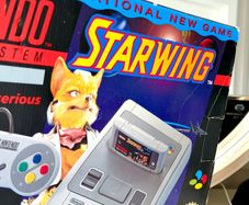 Nintendo SNES Starwing Console - Boxed and Beautiful