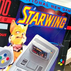 Nintendo SNES Starwing Console - Boxed and Beautiful