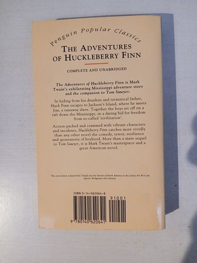 The Adventures of Huckleberry Finn by Mark Twain