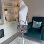Ladies Grey Snake Print Handbag from Aldo Image 4