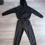 Black Cropped  Hoodie (ex con) - and FREE matching joggers Image 4