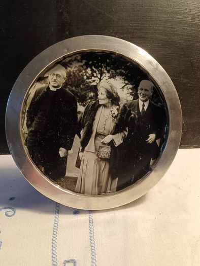 1919 A&J Zimmerman Sterling Silver Photo Frame