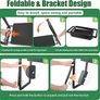 Foldable Garden Kneeling and Seat, Anti-Tipping Gardener Stool Widened Thick Soft Kneeling Pad, Heavy Duty Gardening Stool with Garden Tool Bag, Gardening Gift (Black) Image 6