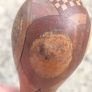 Henry Howell 1900 silver collar inlaid oak cane Image 7