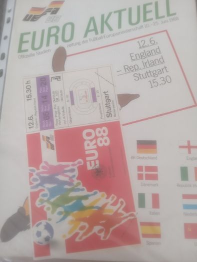 Euro 88 Programmes