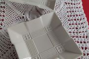 2 Belleek sweetmeat dishes