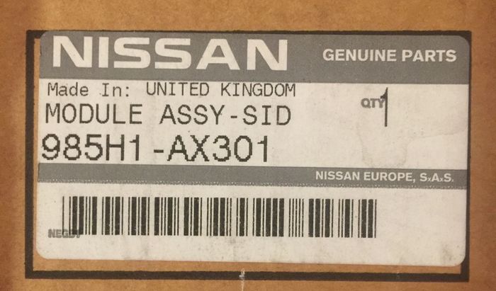 Nissan Micra side airbag