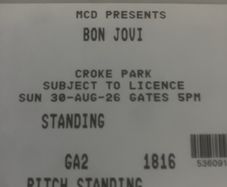 Bonjovi Croke park Sunday
