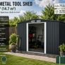Metal Garden Shed 10ft x 8ft Image 2